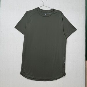 ASRV Shirt Mens XL Green DSG-0660 Athletic Performance Tee Wicking Gym